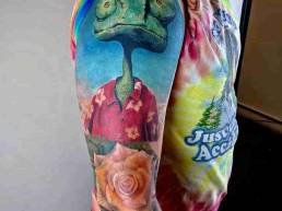 Color ,Tattoo Schweinfurt, Bestes Tattoostudio Schweinfurt, bestes Tattoo SW, Scheinfurt, Tattoo, Heartbeat, Gerade Linie, welches ist das best tattoostudio in Schweinfurt