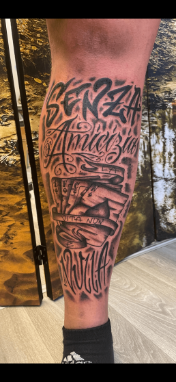 Heartbeat Tattooatelier Schweinfurt, Tattoo, Lettering, Schriftart, Coole Schrift Tattoo