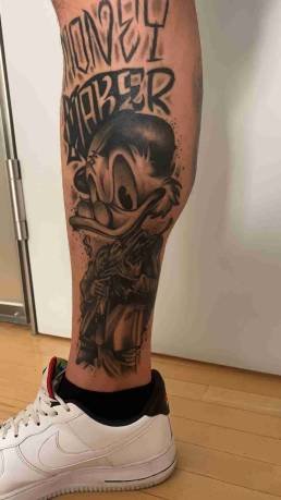 Heartbeat Tattooatelier Schweinfurt, Tattoo, Tattoo Schweinfurt, Schweinfurt Tattoo, Dagobert, Lettering