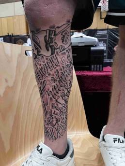 Heartbeat Tattooatelier Schweinfurt, Tattoo, Tattoo Schweinfurt, Schweinfurt Tattoo, Tattoo Bein, Bein Tattoo